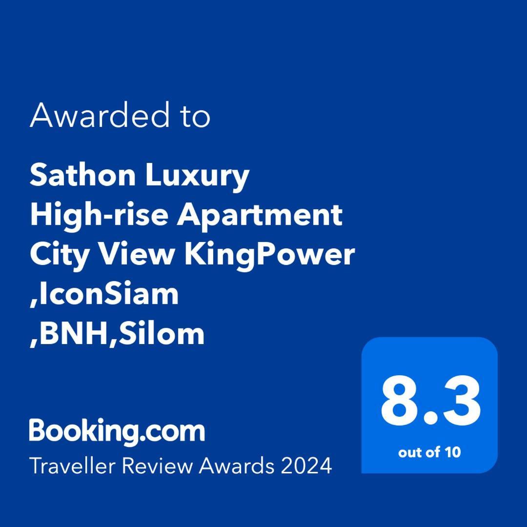 Sathon Luxury High-Rise Apartment City View Kingpower ,Iconsiam ,Bnh,Silom Bangkok Exterior photo